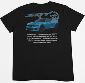 Dodge Charger Widebody– SRT Hellcat Tshirt